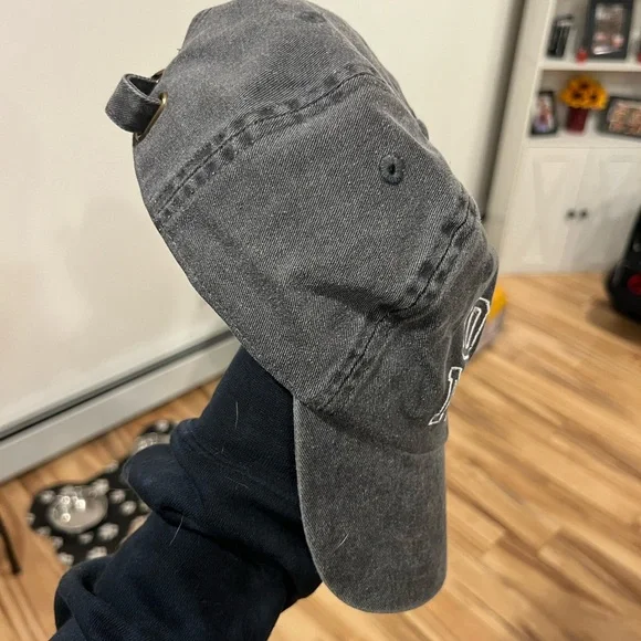 NWOT Gray 'Dog Mom' baseball hat - Picture 2 of 4